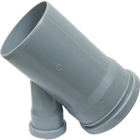 Тройник VALFEX 45 градусов, 110-50, внутренняя канализация 22110050