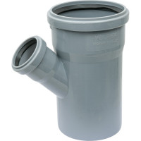 Тройник VALFEX 45 градусов, 110-50, внутренняя канализация 22110050