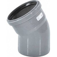 Отвод VALFEX 30 градусов, 50 мм, внутренняя канализация 20122050