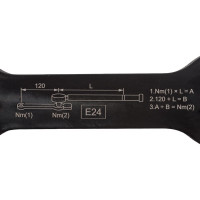 Ключ для тормозных суппортов грузовых автомобилей TORX 3/4 х E24 JTC -5595-E24 373472