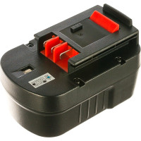Аккумулятор для электроинструмента Black & Decker (Ni-Сd, 14.4В, 1.5Ач) TopON PN: A14 TOP-PTGD-BD-14.4-1.5