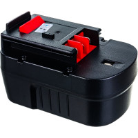 Аккумулятор для электроинструмента Black & Decker (Ni-Сd, 14.4В, 1.5Ач) TopON PN: A14 TOP-PTGD-BD-14.4-1.5