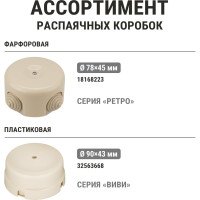 Ретро провод TDM ELECTRIC "Эко" 2x2,5 витой ГОСТ бежевый 20м SQ2801-0212