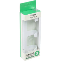 Планка с 3 крючками FIXSEN белый FX-805W-3