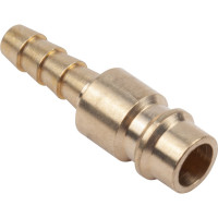 Разъем 1/4" EURO папа - "елочка" 6мм, латунь, в блистере AV Steel AV-700320B