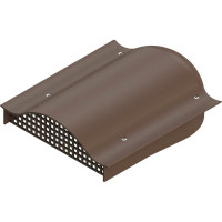 Кровельный аэратор Татполимер ТР-88/S коричневый 29291