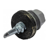 Кровельный саморез КРЕП-КОМП 5,5x19, RAL7004, серый, 250 шт. ск55197004кф