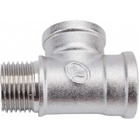 Тройник DOUBLE-LIN резьбовой латунный вр/вр/нр - 1/2" LL6121 (1/2")