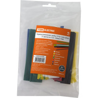 Набор термоусадок 7 цветов по 3 штуки TDM ELECTRIC d=16, 100мм SQ0518-0508