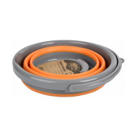 Складное силиконовое ведро Tramp оранжевое, 5 л TRC-0923