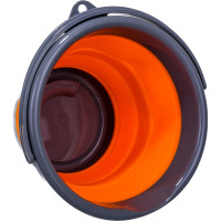 Складное силиконовое ведро Tramp оранжевое, 5 л TRC-0923