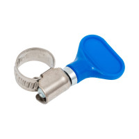 Обжимной хомут из нержавеющей стали MasterProf 8-12 мм, бабочка ИС.140085