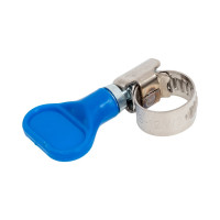 Обжимной хомут из нержавеющей стали MasterProf 8-12 мм, бабочка ИС.140085