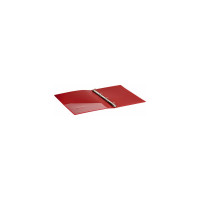 Папка BRAUBERG EXTRA на 4 кольцах ширина 25 мм, до 170 листов красная, 0,7 мм 270545