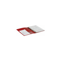 Папка BRAUBERG EXTRA на 4 кольцах ширина 25 мм, до 170 листов красная, 0,7 мм 270545