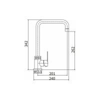 Смеситель для кухни FASHUN A54201