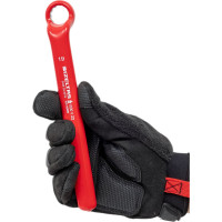 Диэлектрический накидной ключ IZELTAS 1000V изогнутый 19мм, длина 245 мм, 435030019