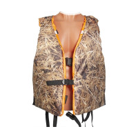 Спасательный жилет КОВЧЕГ Тритон, р. 3XL-4XL/56-58, до 130 кг, оранжево-синий/камуфляж 725301002