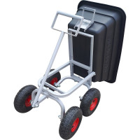 Четырехколесная откидная тележка SADOVODCART SAD44105