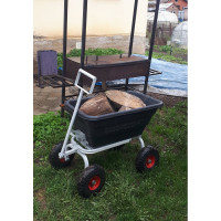 Четырехколесная откидная тележка SADOVODCART SAD44105