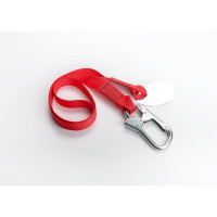 Удерживающая привязь с наплечными лямками Молот Строп А из полиамидной ленты с карабином К1 УС 2 АД