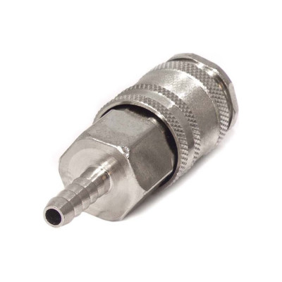 Быстроразъёмная пневморозетка PI TOOLS МАМА BRS-ME6 с ёлочкой под диаметр 6мм, Арт. 6941