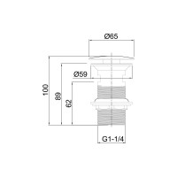 Донный клапан ALLEN BRAU Priority 5.31024-31 00265539