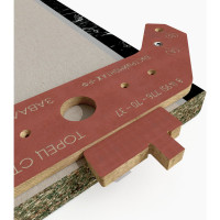 Шаблон для еврозапила столешницы из HPL пластика ИП Ансимов Евгений Анатольевич 400-635 мм BM-025-635