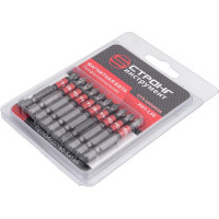 Набор магнитных бит (10 шт; РН1х50 мм; 1/4") Strong СТП-93000050