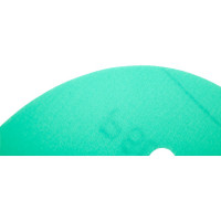 Круг шлифовальный на липучке - зелёный 125 мм, 5 шт, P600 FASTER TOOLS 8548