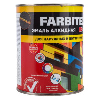 Алкидная эмаль FARBITEX ПФ-115 (матовая; белый; 0.8 кг) 4300005998