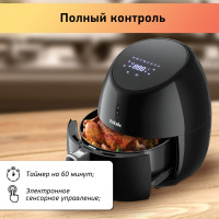 Аэрогриль bbk AF505D черный ЦБ-00001409