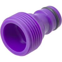 Штуцер под коннектор с наружной резьбой 3/4", пластик MasterProf ДС.070874.ИМ
