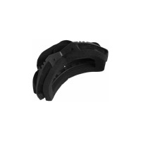 Разборные очки-маска для езды на мототехнике СИМАЛЕНД черные, стекло прозрачное 4295611