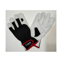 Перчатки 2Hands 3D-спандекс с мягкой овечьей кожей, трикотаж, манжет на велкро 0770 - 10,5