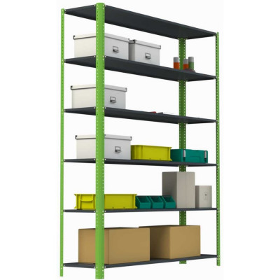 Стеллаж ООО Металекс Metalex AIR 2000x1600x500 6 полок SMAVI201650