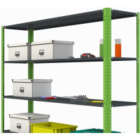 Стеллаж ООО Металекс Metalex AIR 2000x1600x500 6 полок SMAVI201650