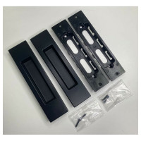Ручка на раздвижные двери VETTORE L 020 MBP чёрный матовый 20490