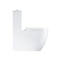 Напольный унитаз Grohe Euro Ceramic комплект: безободковая чаша, бачок, сиденье 39462000