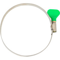 Хомут с ключом Nord-Yada 80-100 мм, нерж. сталь 901173