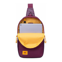 Сумка-слинг RIVACASE burgundy Sling bag for mobile devices/12 5312red