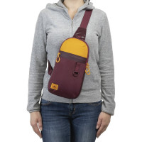 Сумка-слинг RIVACASE burgundy Sling bag for mobile devices/12 5312red