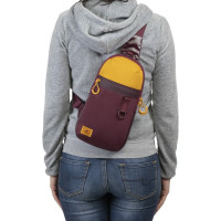 Сумка-слинг RIVACASE burgundy Sling bag for mobile devices/12 5312red
