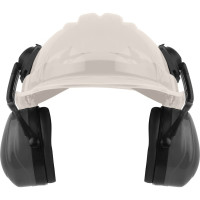 Противошумные наушники с разъемом на каску Jeta Safety Clamor Light 28 дБ серый JEM-421C