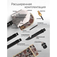 Складная многофункциональная лопата WMC TOOLS WMC-171U(47088)