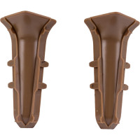 Внутренний угол для плинтуса IDEAL Классик 70 мм, 292 орех миланский К-П70-В-Ф2 292 ОРХ