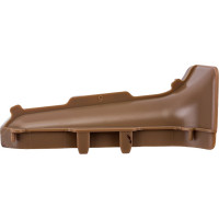 Внутренний угол для плинтуса IDEAL Классик 70 мм, 292 орех миланский К-П70-В-Ф2 292 ОРХ