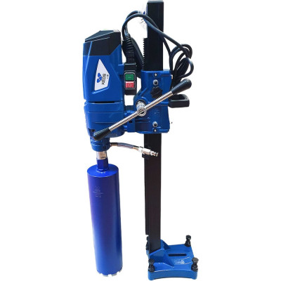 Установка для алмазного бурения KEOS KS-200 set (двигатель + прямая стойка) KS-200SET