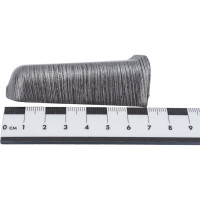 Наружный угол для плинтуса DECONIKA (70 мм; 187 Алюминий темный; 2 шт.) Д-П70-Нк-Ф2 187 АЛМ ТЕМ