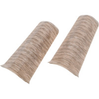 Наружный угол для плинтуса DECONIKA (70 мм; 215 Дуб снежный; 2 шт.) Д-П70-Нк-Ф2 215 ДУБ СНЖ